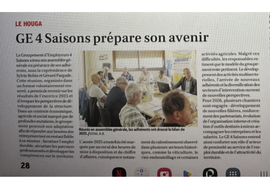 article presse assemblee generale 2026